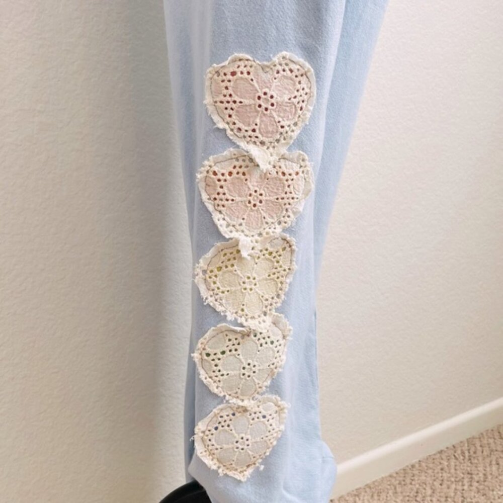 Anthropologie Sundry Upcycled Vintage-Inspired Joggers/Sweatpants
